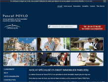 Tablet Screenshot of poylo-avocat-operalis.com